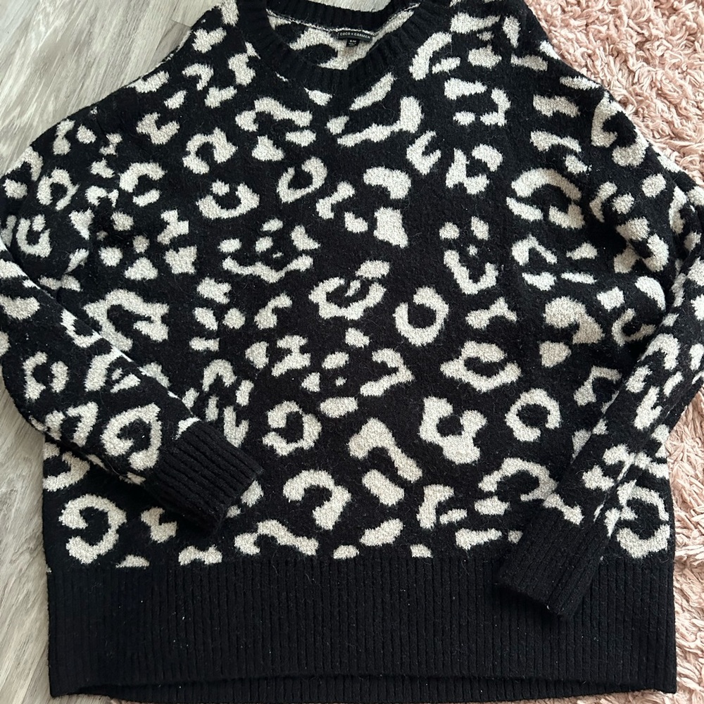 Cheetah sweater